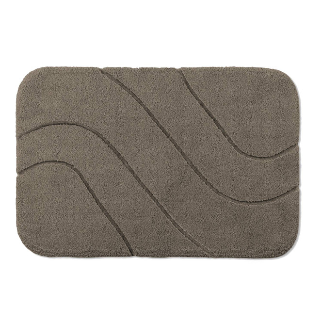 Bahama Badteppich Wunschmass in Taupe 58