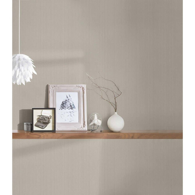 Livingwalls Unitapete Mata Hari Vliestapete einfarbig beige, braun