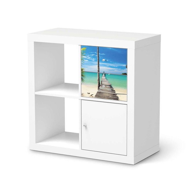 Möbelfolie IKEA Kallax Regal Schubladen - Blue Water- Bild 1
