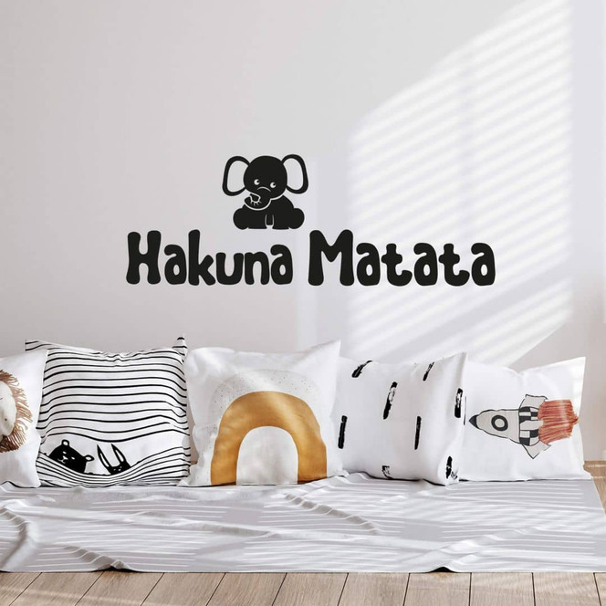 Wandtattoo Hakuna Matata 3