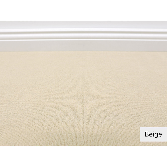 Bijou Uni Vorwerk Teppichboden Meterware in Beige