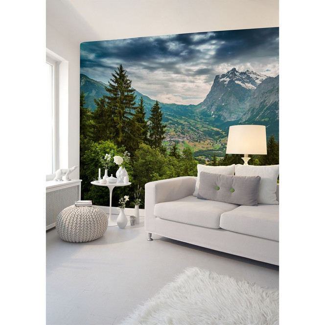 Livingwalls Fototapete Designwalls Mountain Views Wald - Bild 1