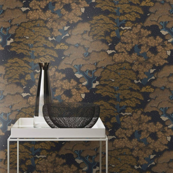 Rasch Vliestapete, Mustertapete Salsa mattgold