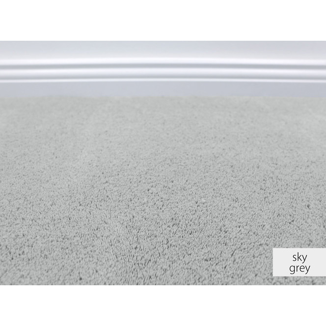 Grace Teppichboden Meterware in Sky Grey