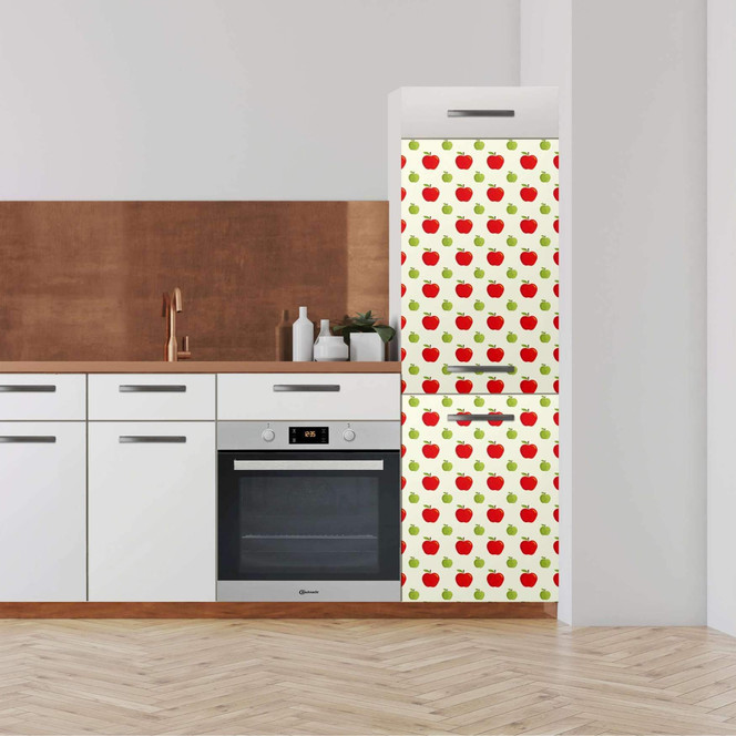 Klebefolie - Hochschrank (60x180cm) - An apple a day- Bild 1