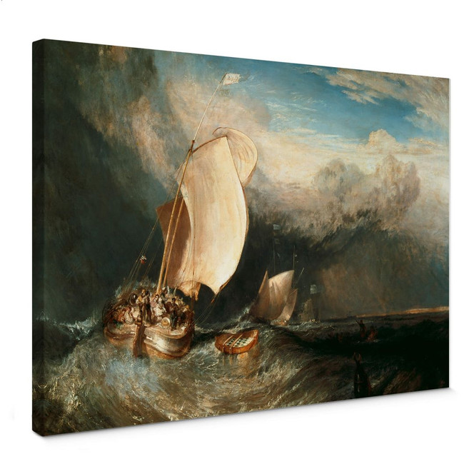 Leinwandbild Turner - Fischerboote