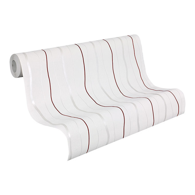 Mustertapeten Livingwalls Vliestapete Avenzio 4 Creme, Rot