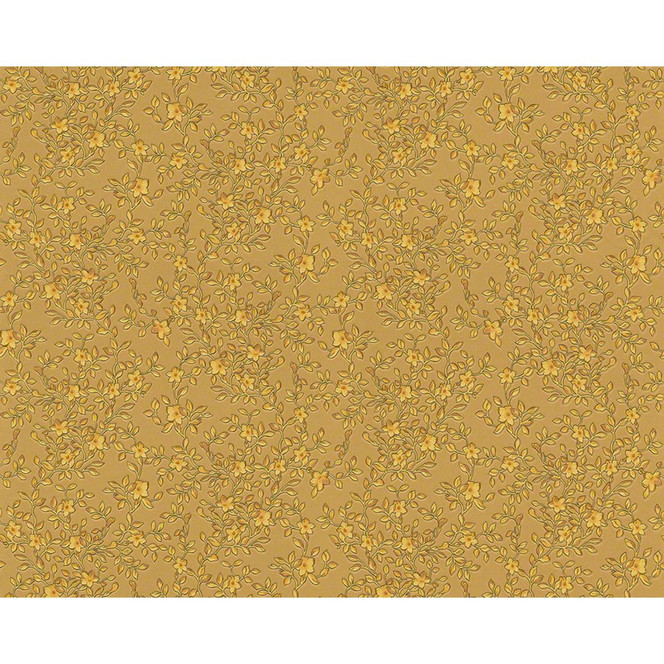 Mustertapeten Versace Wallpaper Tapete Barocco Flowers Beige, Creme, Metallic