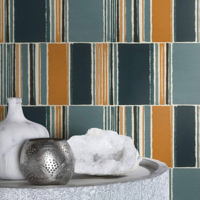 Rasch Vliestapete, Mustertapete Florentine III blaugrau