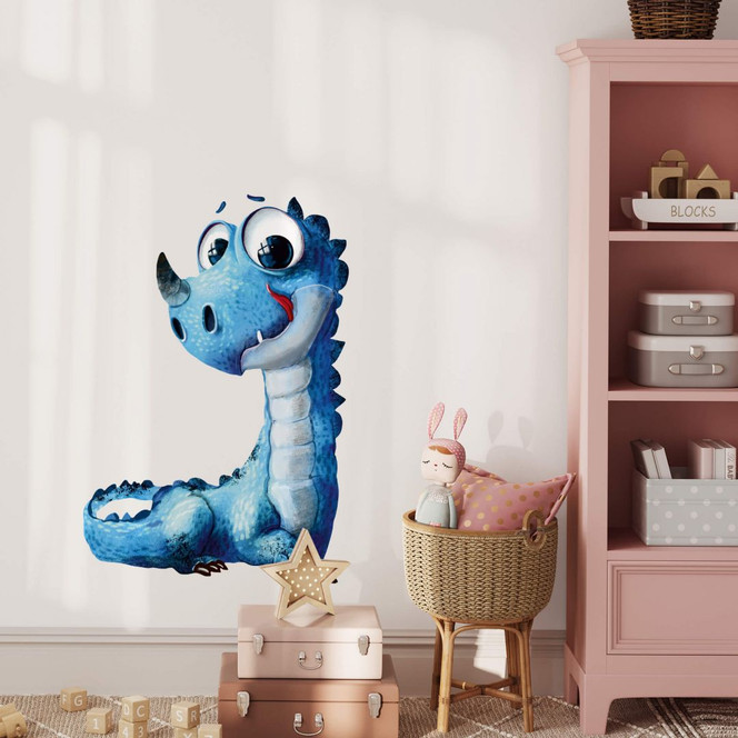 Wandtattoo Die kleinen Drachen - Quiekzahn