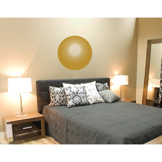 Wandtattoo Sonne und Mond