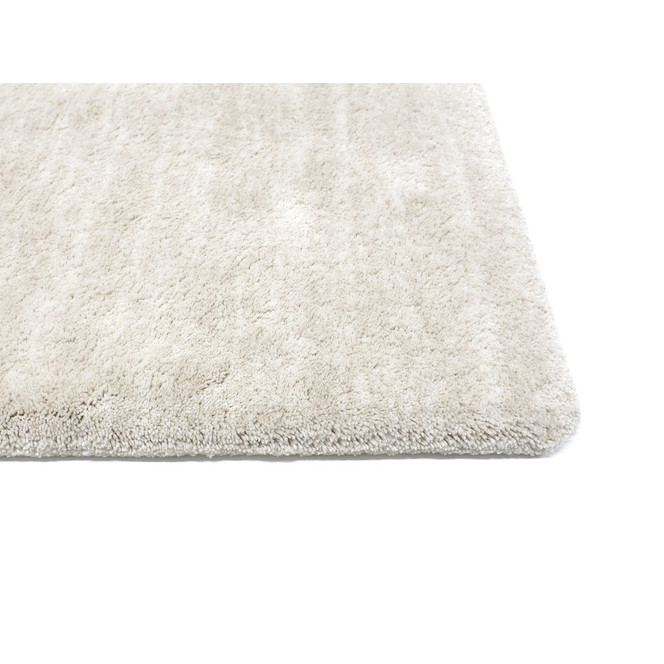 Yuna Hochflor Coverteppich Rechteck Wunschmass in elfenbein