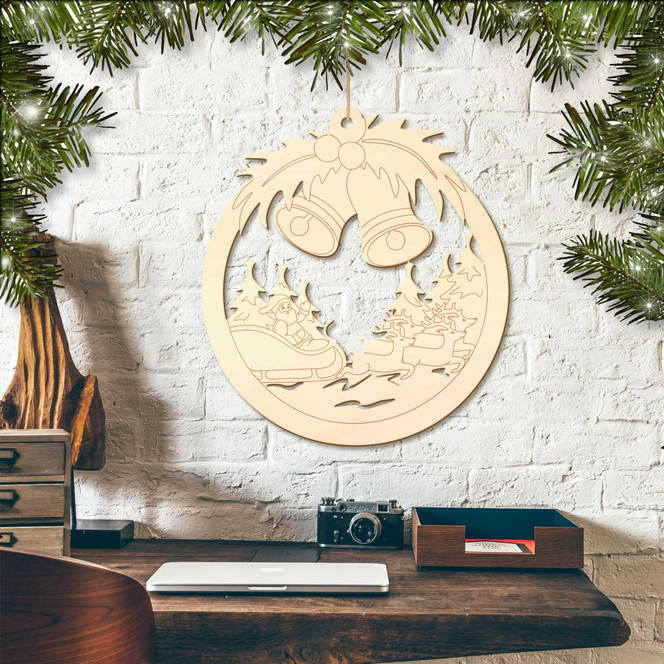 Fensterschmuck Glockenspiel mit Aufhänger - Bild 1