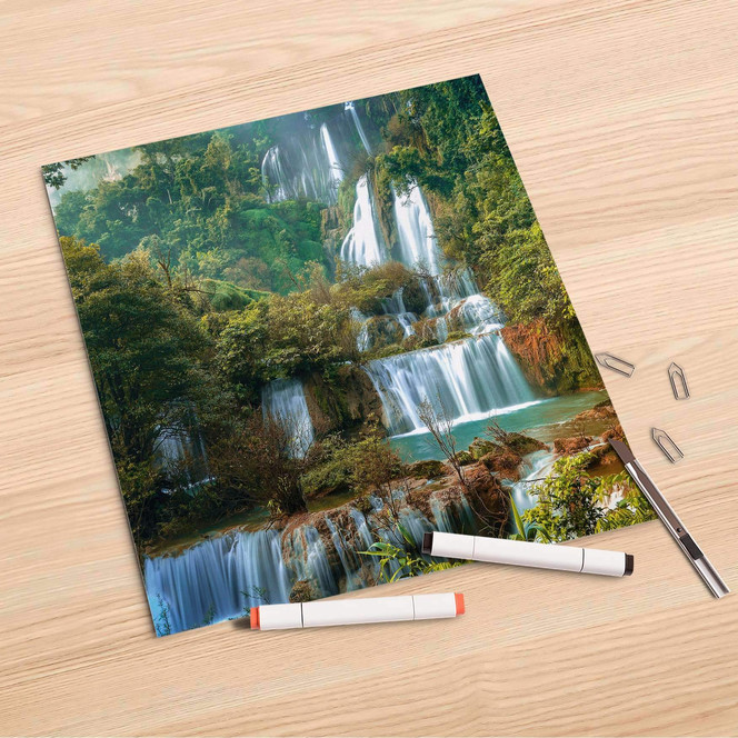 Folienbogen (30x30cm) - Rainforest- Bild 1