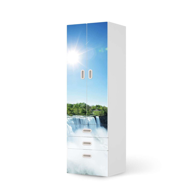 Klebefolie IKEA Stuva / Fritids - 3 Schubladen und 2 grosse Türen - Niagara Falls- Bild 1