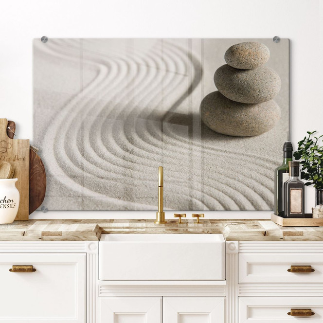 Spritzschutz Stone in Sand 2