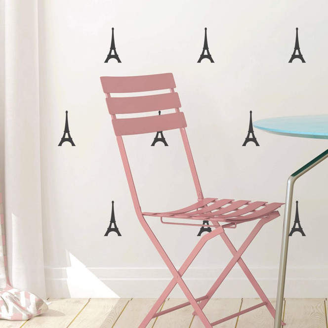 Wandtattoo Eiffelturm Set