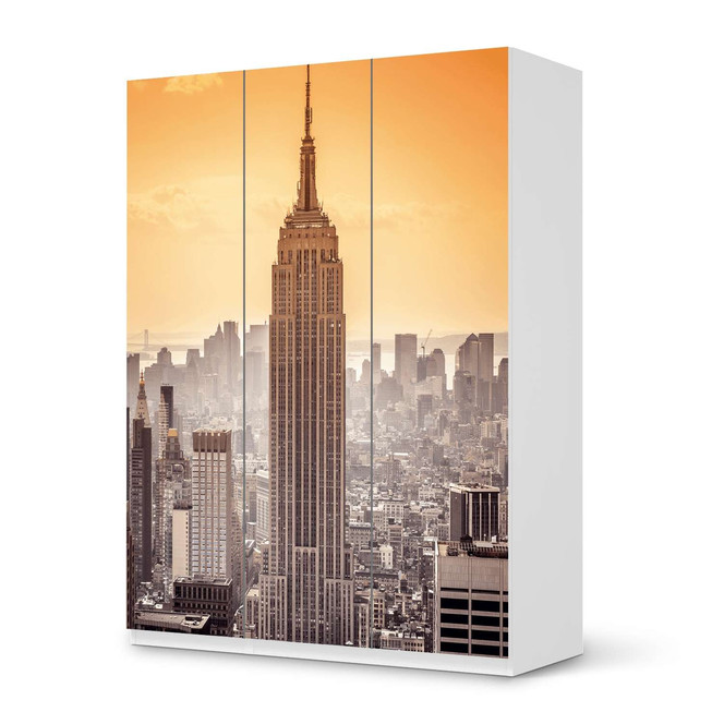 Folie IKEA Pax Schrank 201cm Höhe - 3 Türen - Empire State Building- Bild 1