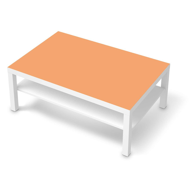 Klebefolie IKEA Lack Tisch 118x78cm - Orange Light- Bild 1