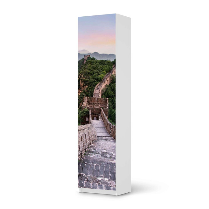 Möbelfolie IKEA Pax Schrank 201cm Höhe - 1 Tür - The Great Wall- Bild 1