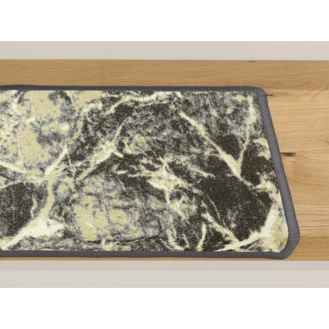 Noah Marble Stufenmatte Rechteckig Wunschmass in Beige-Braun