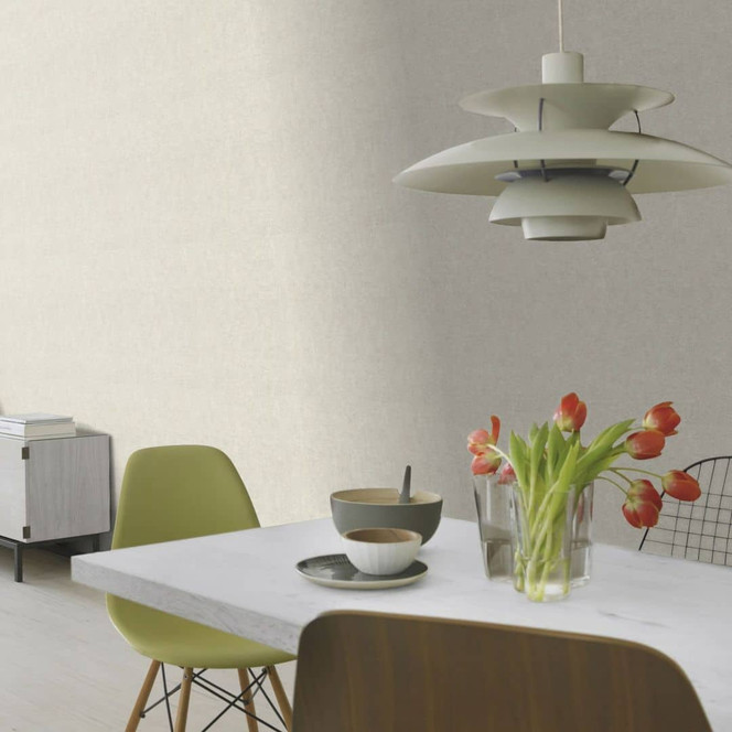 Rasch Vliestapete, Unitapete Welcome Home sandbeige