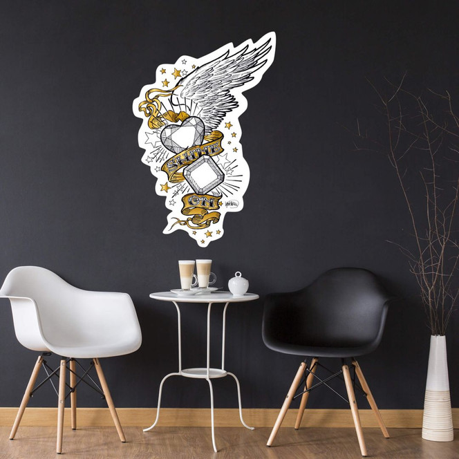 Wandsticker LA Ink Shine On