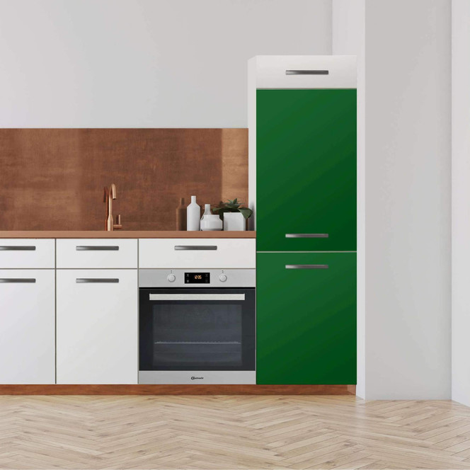 Klebefolie - Hochschrank (60x180cm) - Grün Dark- Bild 1