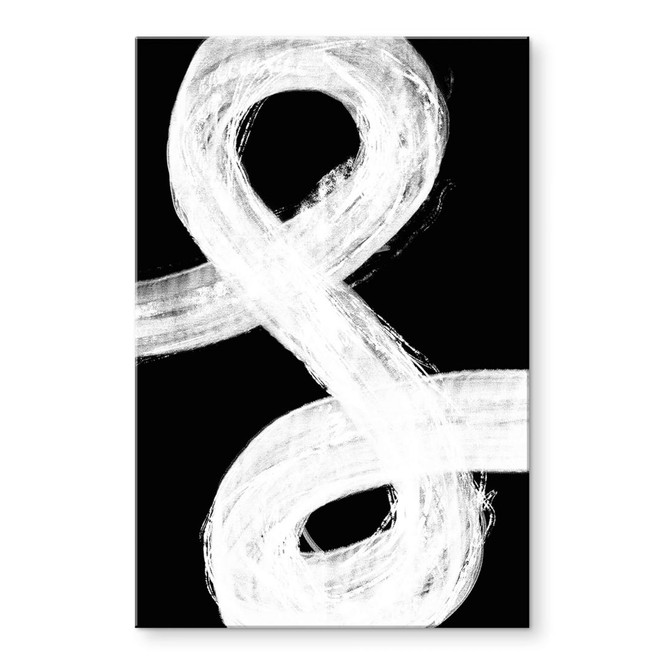 Acrylglasbild 1X Studio - Lichtspiel in Schwarz-Weiss