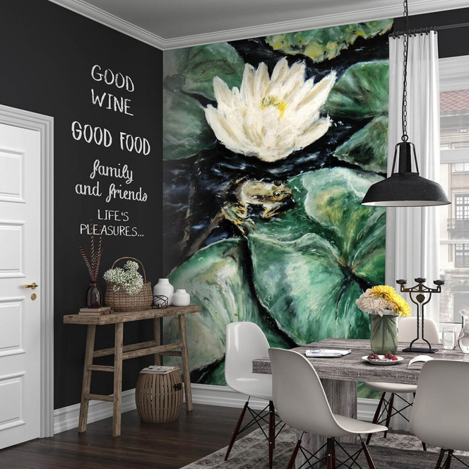 Guido Maria Kretschmer Fototapete Art Edition Seerose 200x270cm - Bild 1