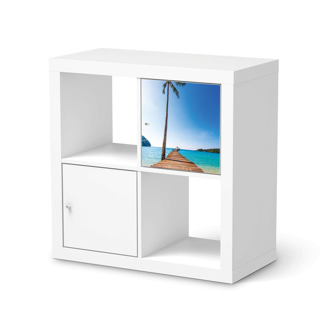 Klebefolie IKEA Expedit Regal Tür einzeln - Caribbean- Bild 1