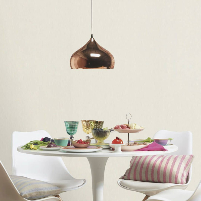 Rasch Vliestapete, Unitapete Welcome Home offwhite