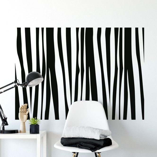 Wandtattoo Zebra-Muster 2