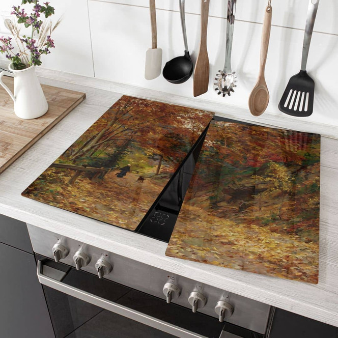 Herdabdeckplatte Wisinger-Florian - Fallendes Laub