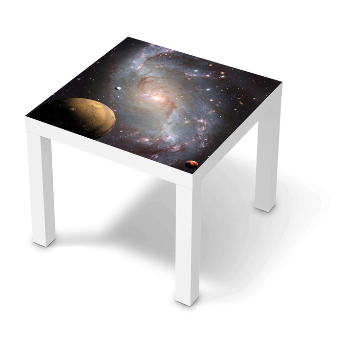 Möbelfolie IKEA Lack Tisch 55x55cm - Milky Way- Bild 1