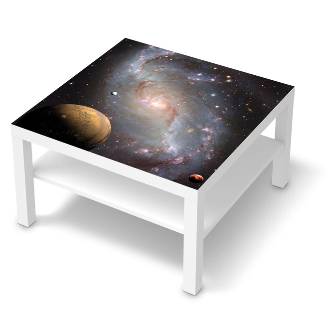 Möbelfolie IKEA Lack Tisch 78x78cm - Milky Way- Bild 1