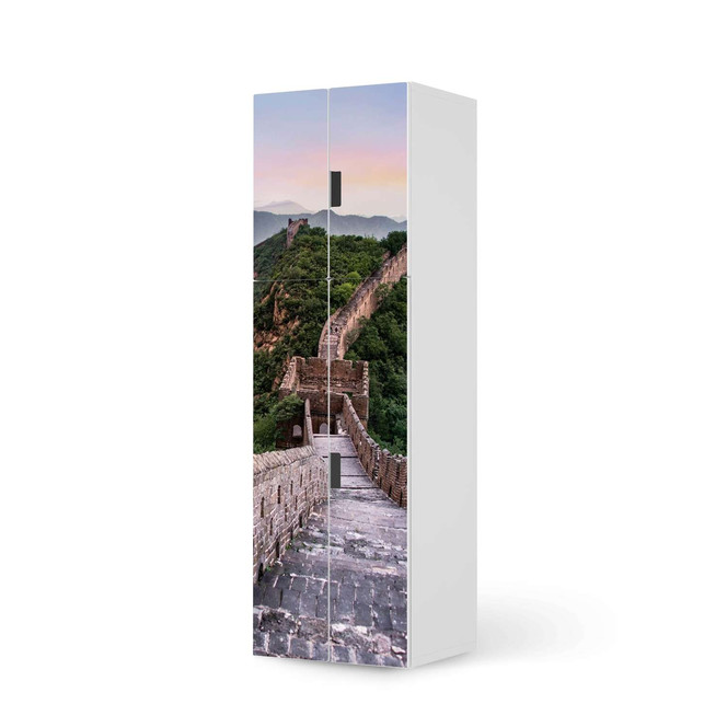 Möbelfolie IKEA Stuva / Malad - 2 grosse Türen und 2 kleine Türen - The Great Wall- Bild 1