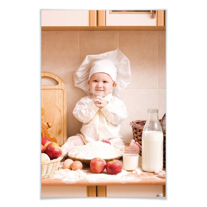 Poster Kleiner Bäcker