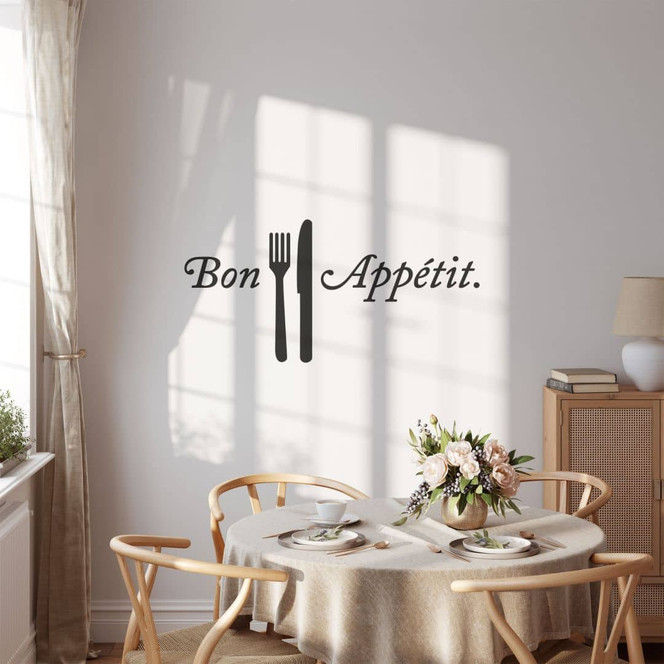 Wandtattoo Bon Appetit