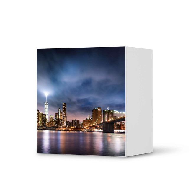 Klebefolie IKEA Besta Regal 1 Türe - Brooklyn Bridge- Bild 1
