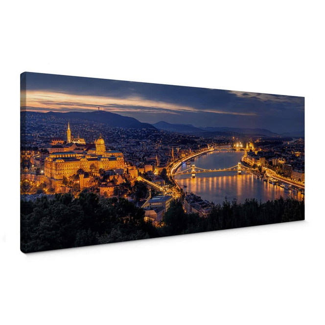 Leinwandbild Mørkeberg - Budapest