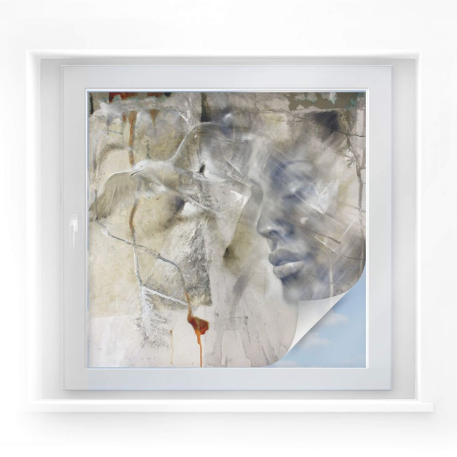 Sichtschutzfolie Schmucker - Loslassen