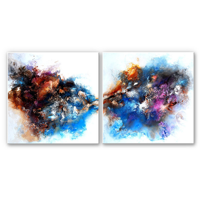 Wandbild Fedrau - Fuerte (2-teilig)