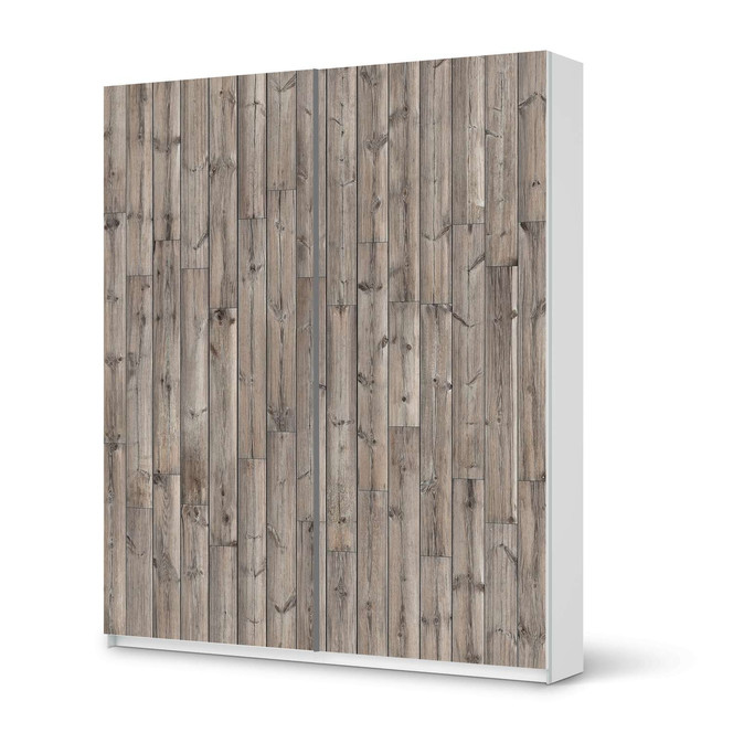 Möbelfolie IKEA Pax Schrank 236cm Höhe - Schiebetür - Dark washed- Bild 1