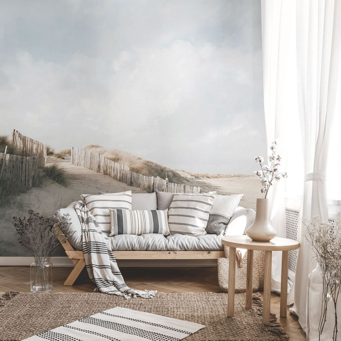 Fototapete Küste - Dünenlandschaft an der Nordsee - Annie