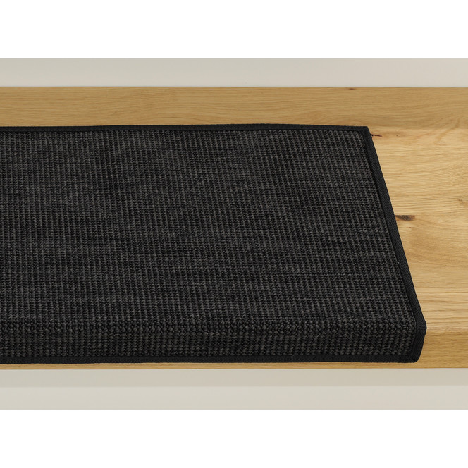 HEVO® Nele Stufenmatte nach Mass Stufenmatte Rechteckig Wunschmass in Black