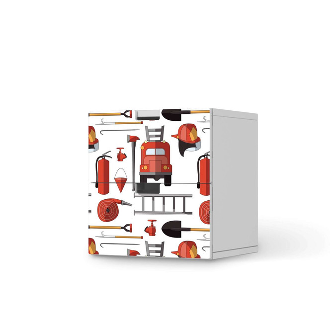 Klebefolie IKEA Stuva / Malad Kommode - 2 Schubladen - Firefighter- Bild 1