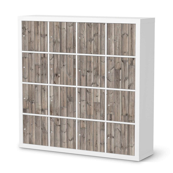 Möbelfolie IKEA Kallax Regal 16 Türen - Dark washed- Bild 1
