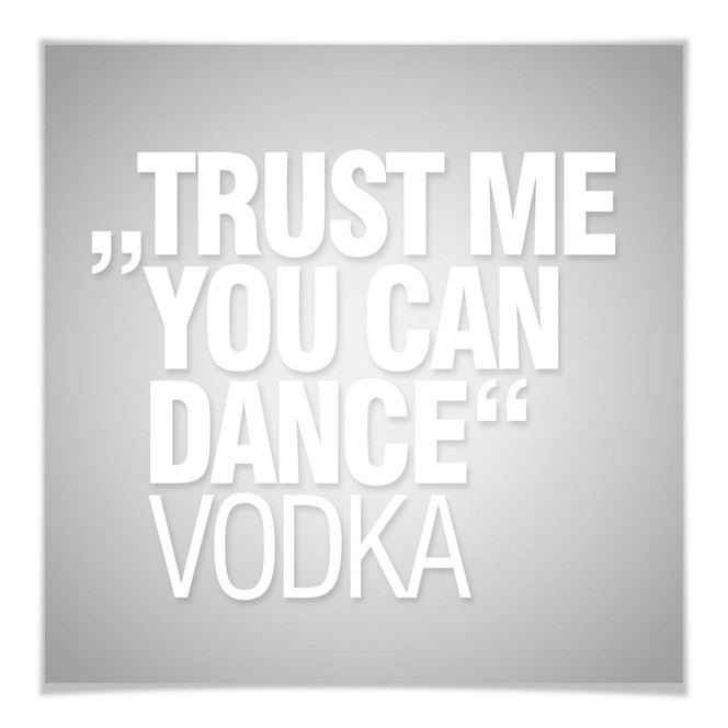 Poster Trust me you can dance