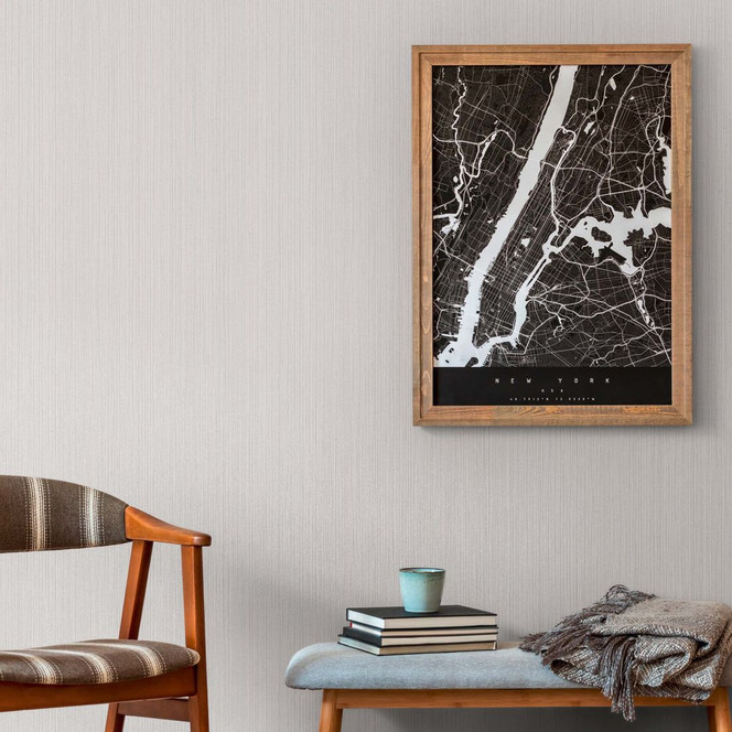 Tapete Grau Silber Metallic-Effekt Vliestapete für Wohnzimmer, Schlafzimmer